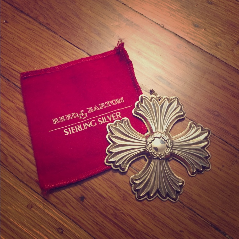 Reed & Barton Sterling Silver Christmas Cross